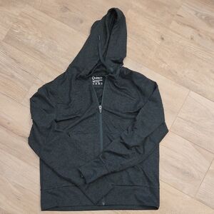 Quince Flowknit Full Zip Hoodie